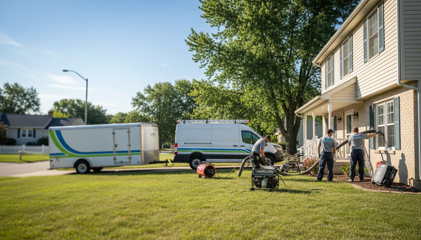 Flooded Basement Restoration And Cleanup With Repair in Camden Point, MO near me